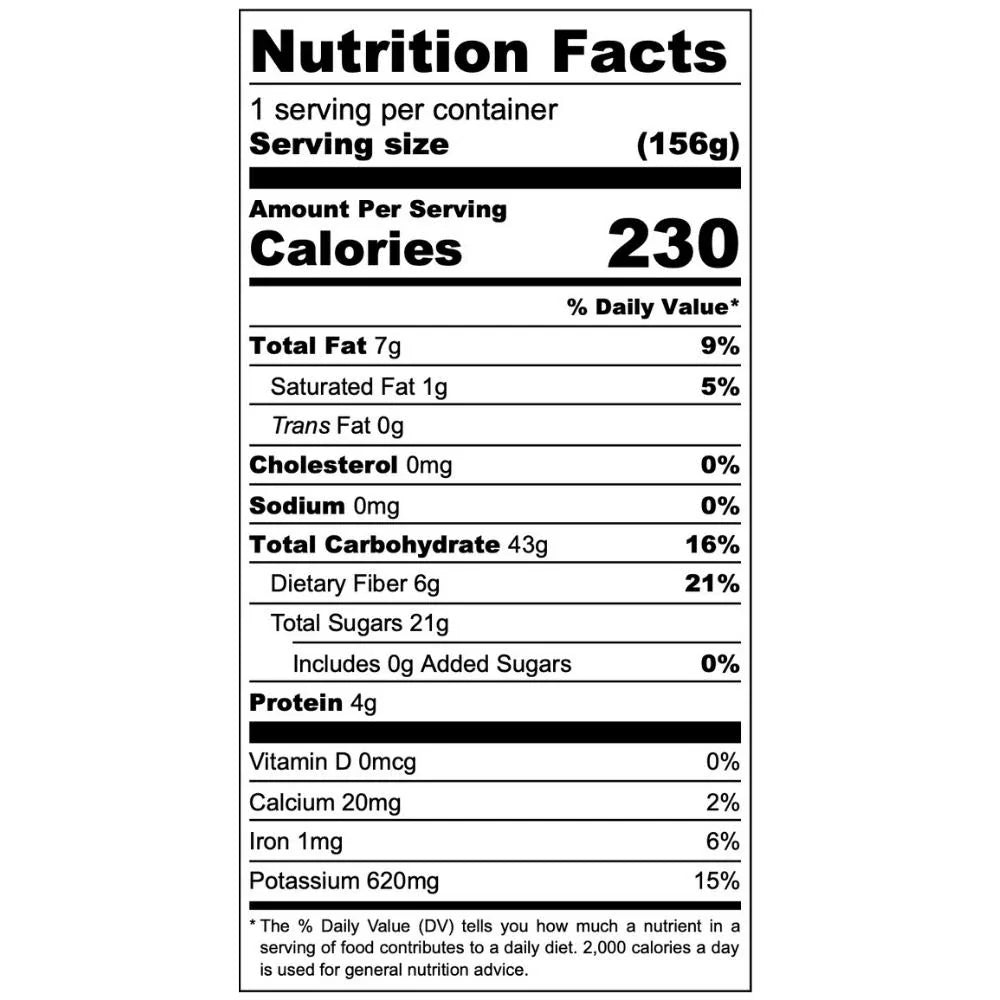 Banana Bread Delite Nutrition Facts - Quick Healthy Desserts - Frozen Garden