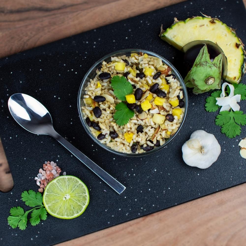 Hawaiian Garden Bowl prepared